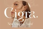 Cigra – Elegant Display Font